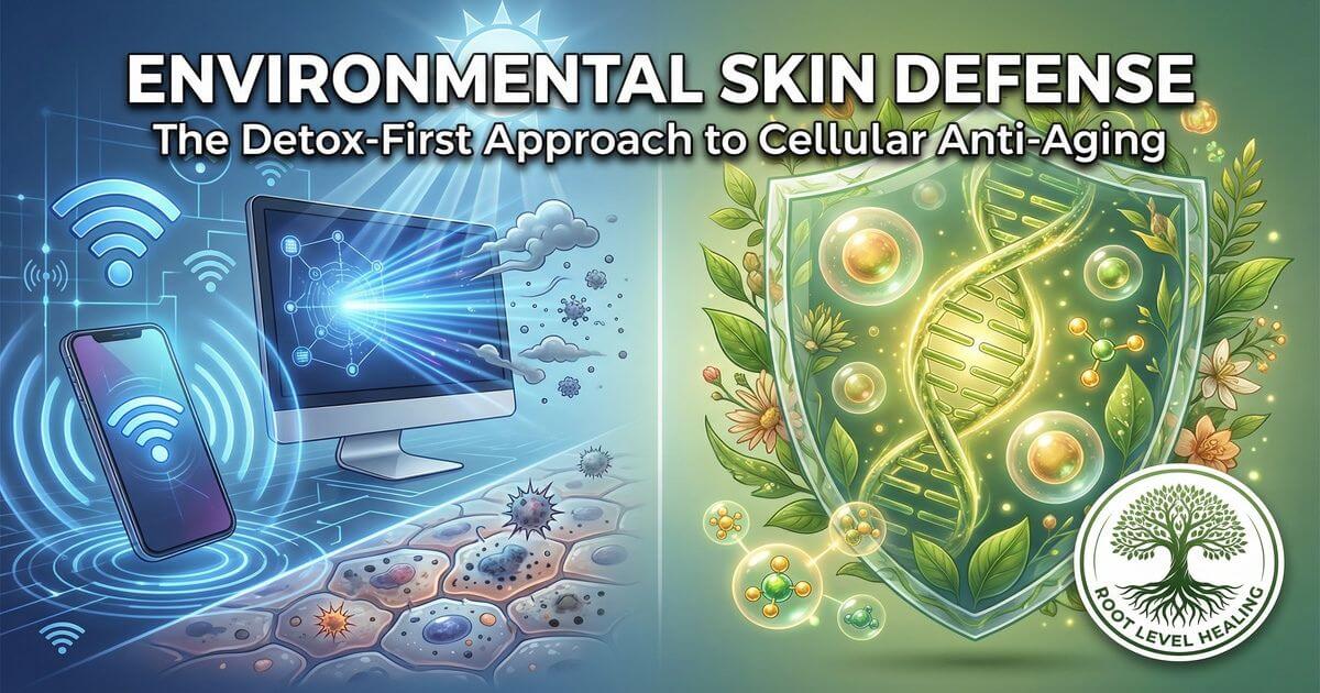 Environmental Skin Defense: Complete guide to protecting your skin from environmental damage through detoxification, cellular nutrition, and modern defense strategies