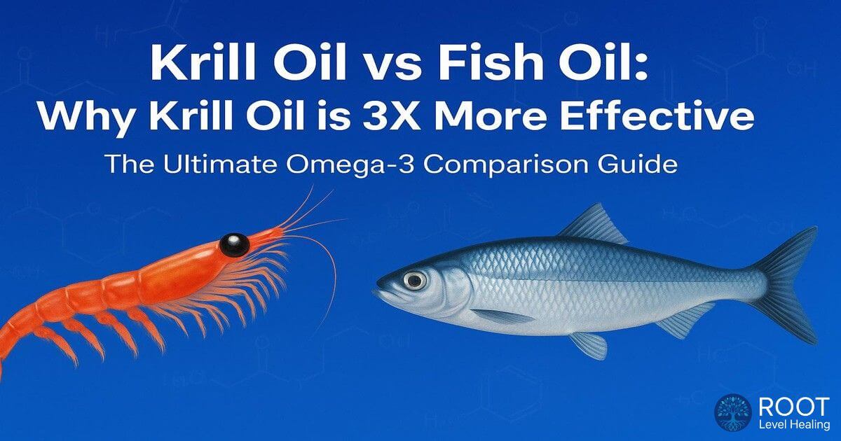 Krill Oil vs Fish Oil: Why Antarctic Krill Oil is 3X More Effective