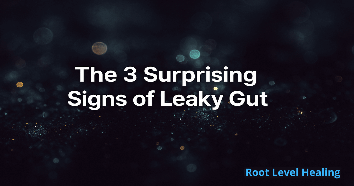 An illustration showing a damaged leaky gut lining with particles leaking out into the bloodstream next to an image of a healthy gut lining.