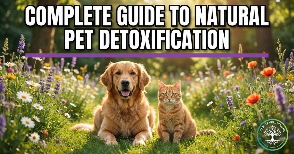 Natural Pet Detoxification Complete Guide - Safe Heavy Metal Detox and Toxin Elimination for Dogs and Cats